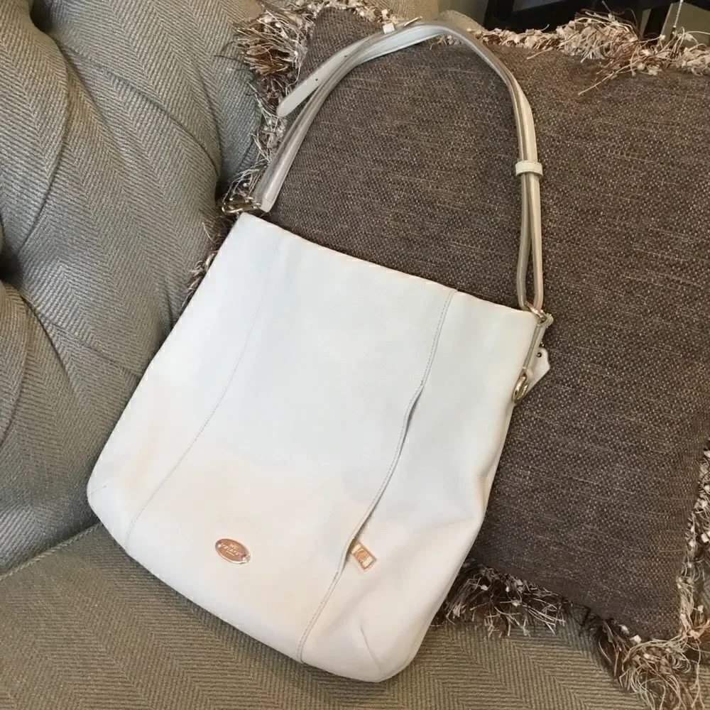 COACH SHOULDER BAG OR CROSSBODY PEBBLE LEATHER - Picture 3 of 10